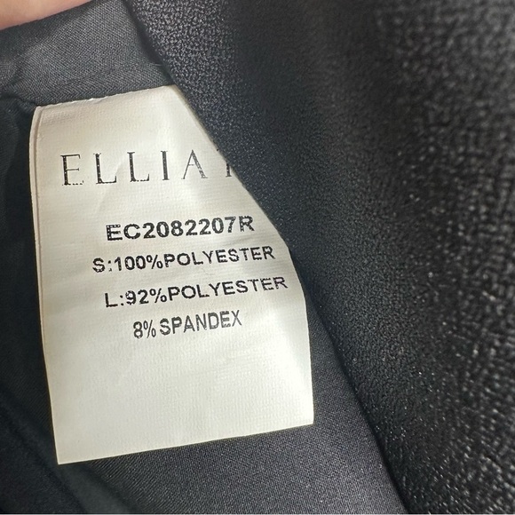 ELLIATT x Revolve Black Zuri Mini Dress Size Large LBD - Picture 9 of 11